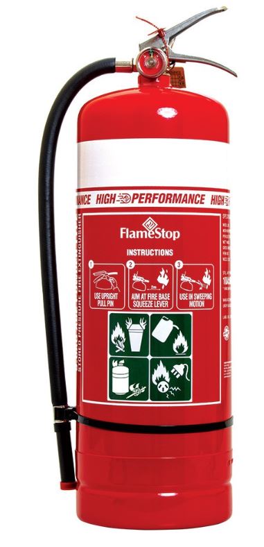 Fire Extinguisher (FS) - 9.0 Kg ABE Dry Chemical - Fire Extinguishers ...