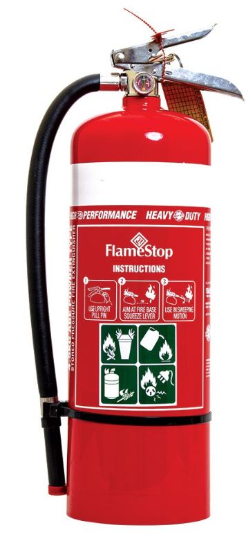 Fire Extinguisher (fs) - 4.5kg Abe Dcp High Performance W  Wdtplastic 