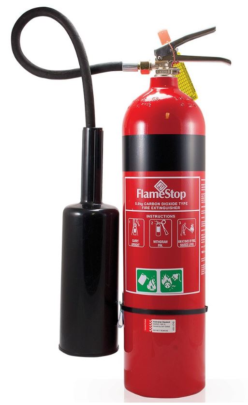 Fire Extinguisher (FS) - 5.0kg CO2 - Fire Extinguishers / Blankets ...