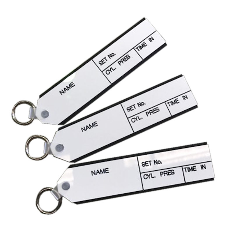 Replacement BA Tally Tag - Suits BA Tally Board - white with black text ...